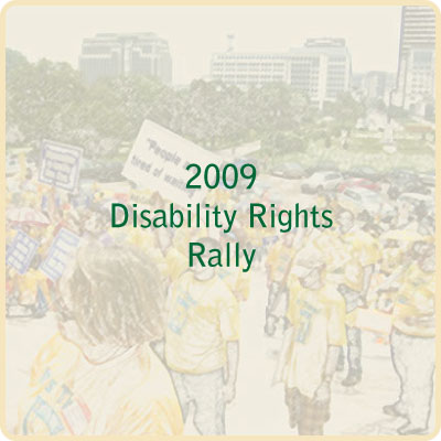 2009 Disability Rights Rally